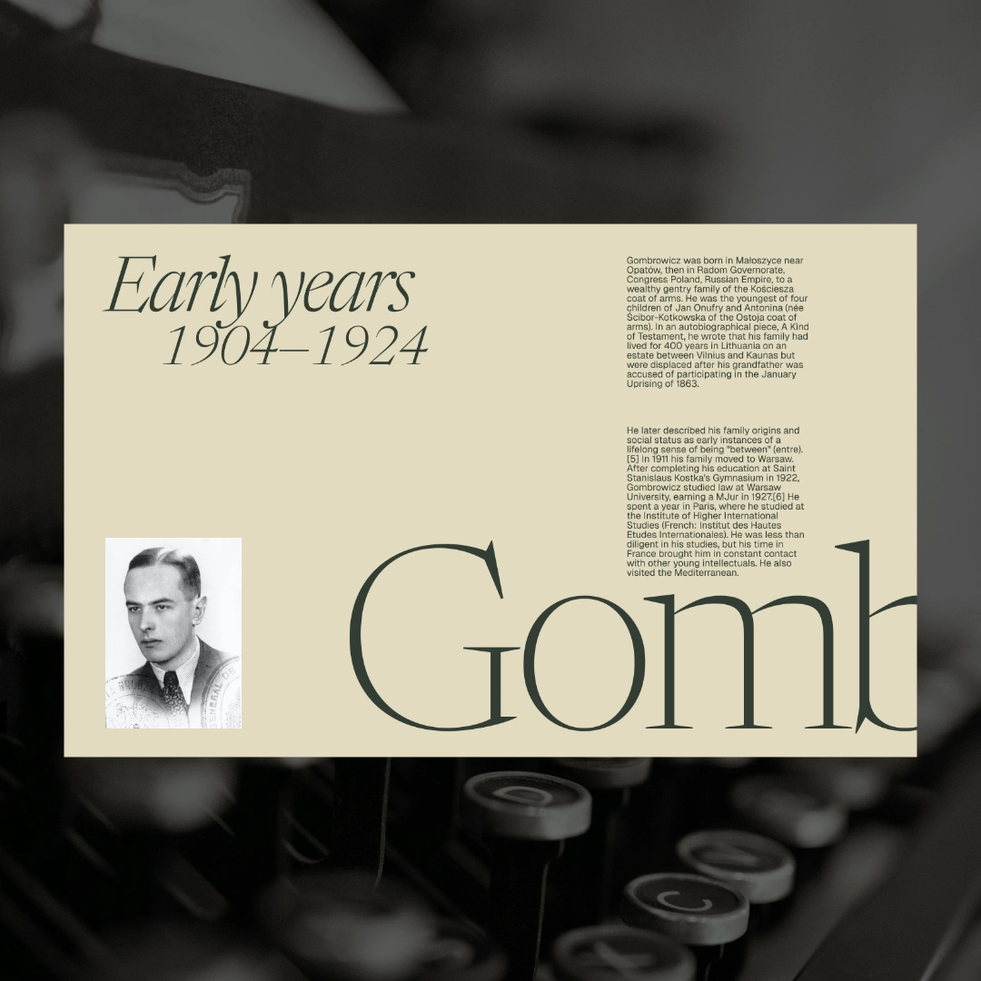 Witold Gombrowicz